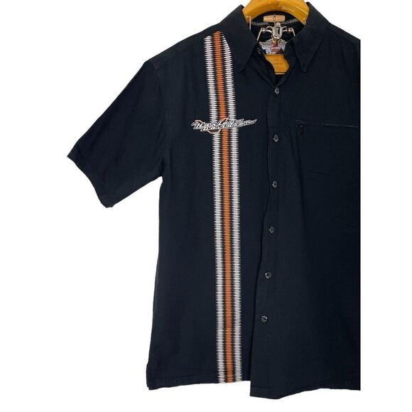 Harley Davidson Button Down Shirt Sz: M - Picture 3 of 5